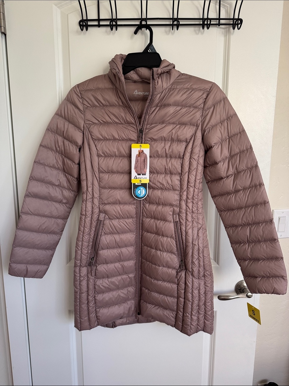 Down Jacket - Mauve Pink